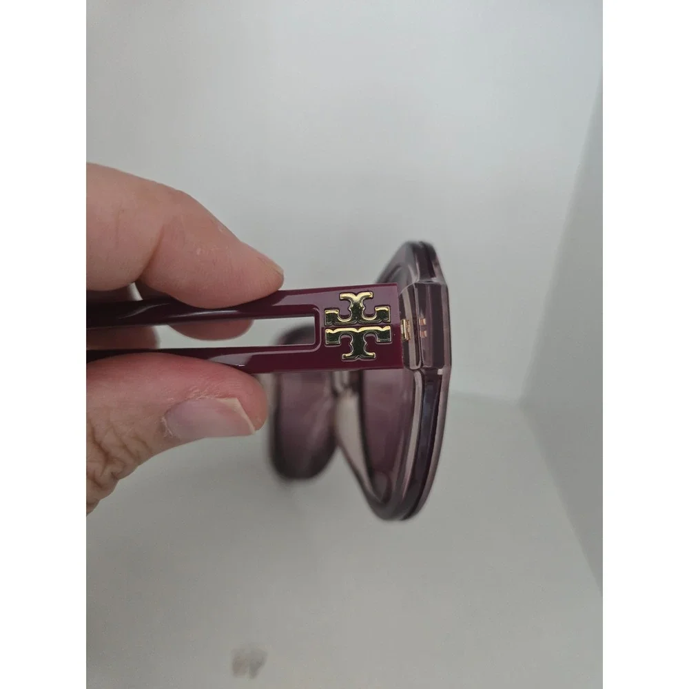 Tory Burch Sunglasses Oversized Butterfly Polarized Rose Violet  Pink ty9054u